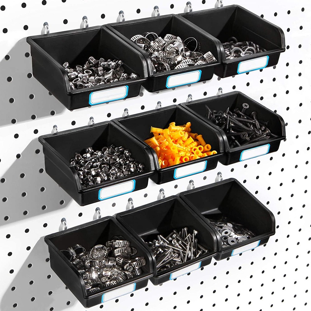 Tools Box For Workshop - 1/6 세트 후크 및 라벨이 있는