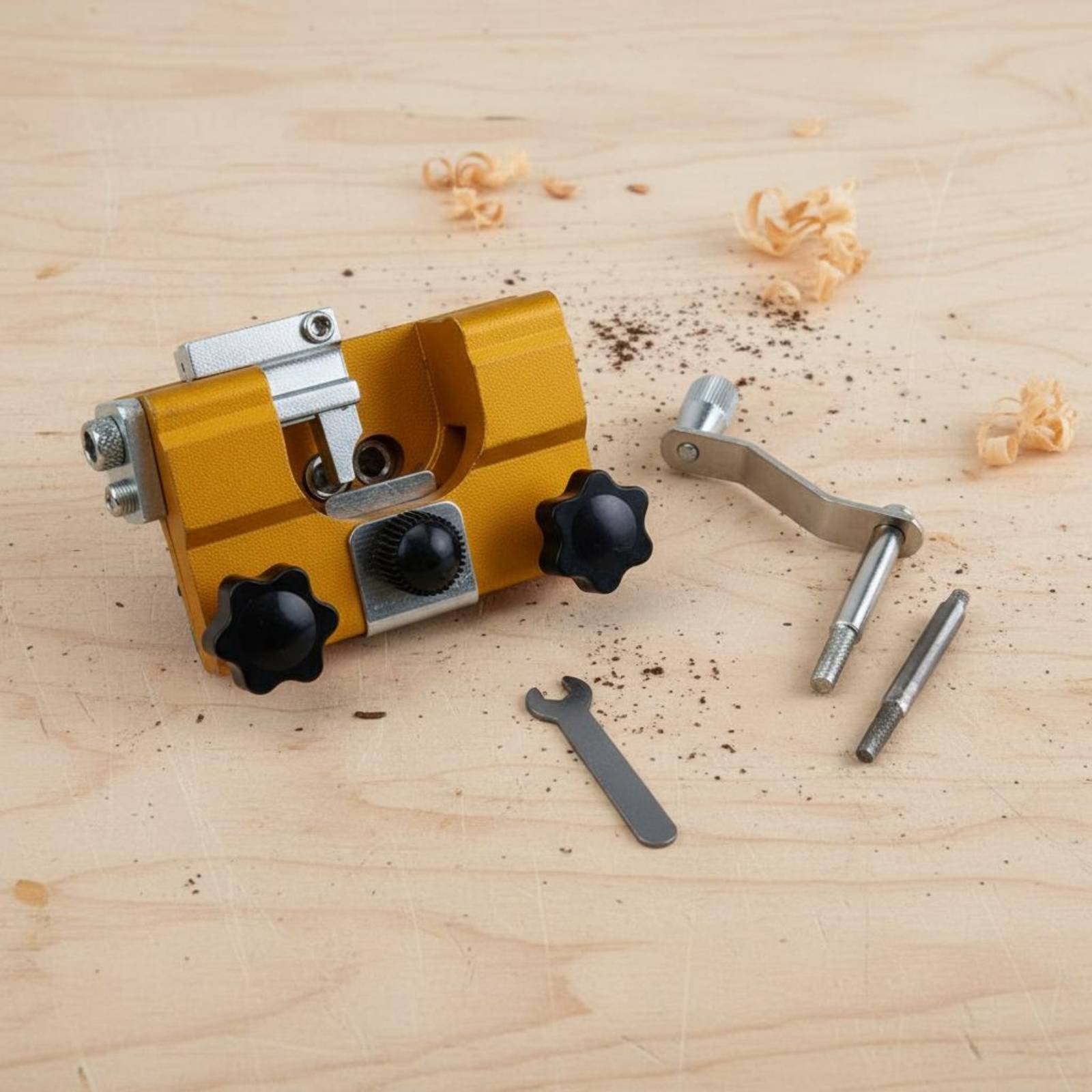 Tools Use In Workshop - 전기톱 체인 클램프 연삭 도구 사용하기
