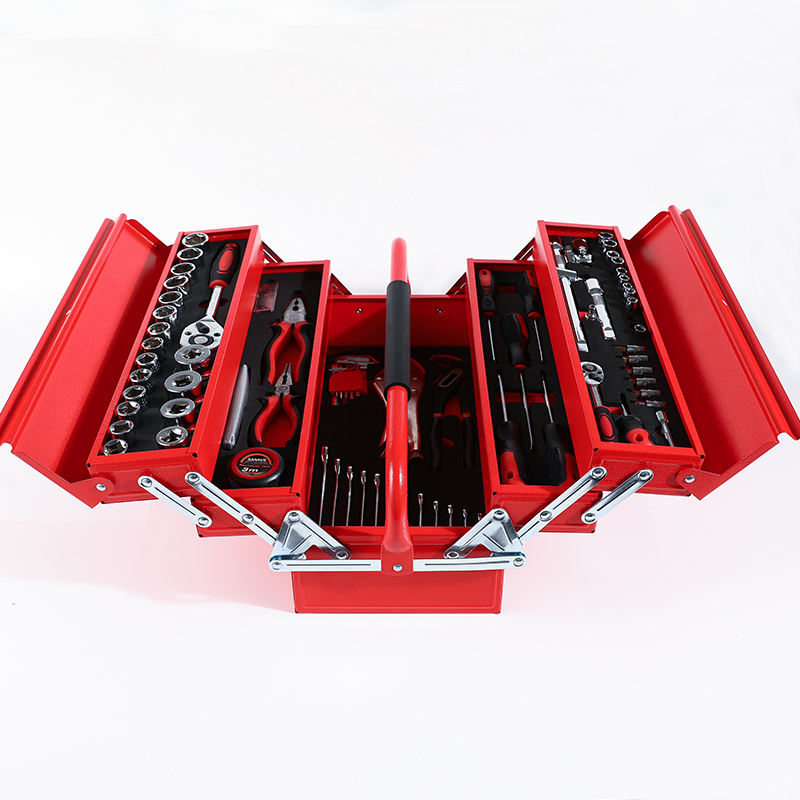 Tools Box For Workshop - 18인치 휴대용 이중 손잡이 공구함 5단