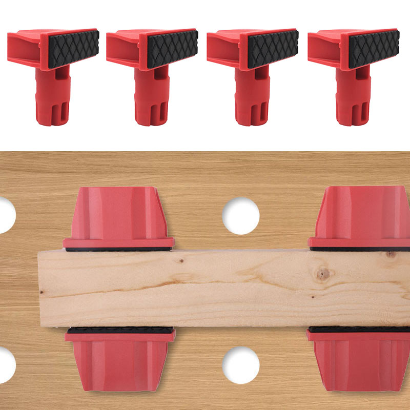 Tools Box For Workshop - 4Pcs 플라스틱 벤치 개, 클램프 작업대