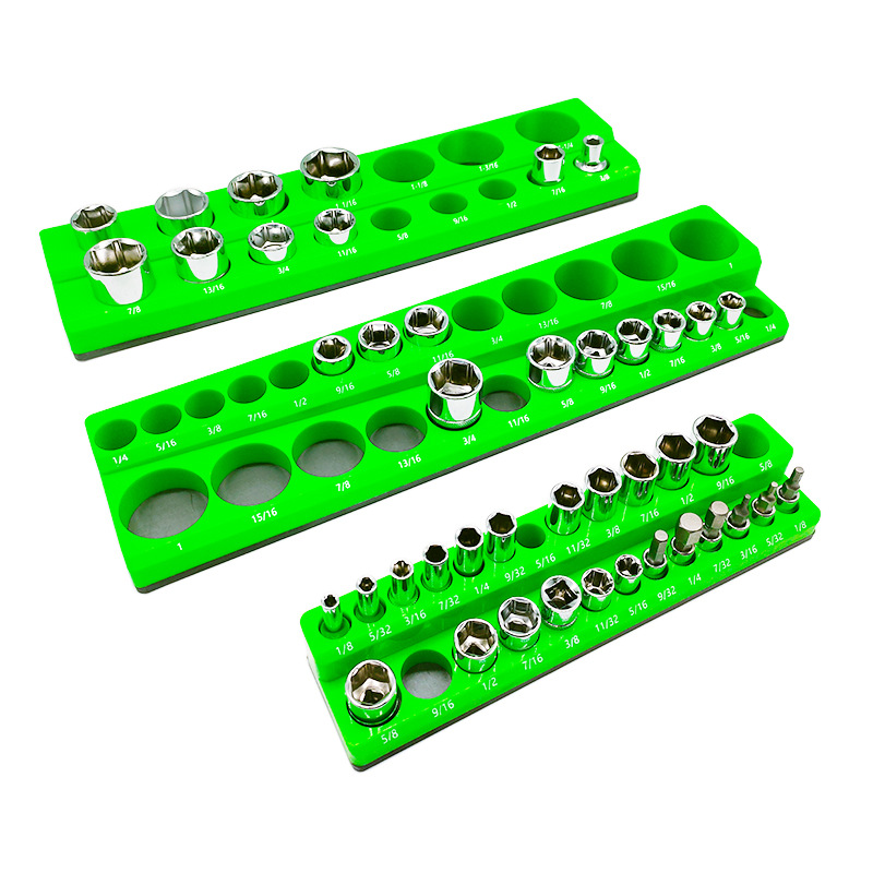 Tools Box For Workshop - 소켓 정리 트레이 마그네틱 홀더 레일