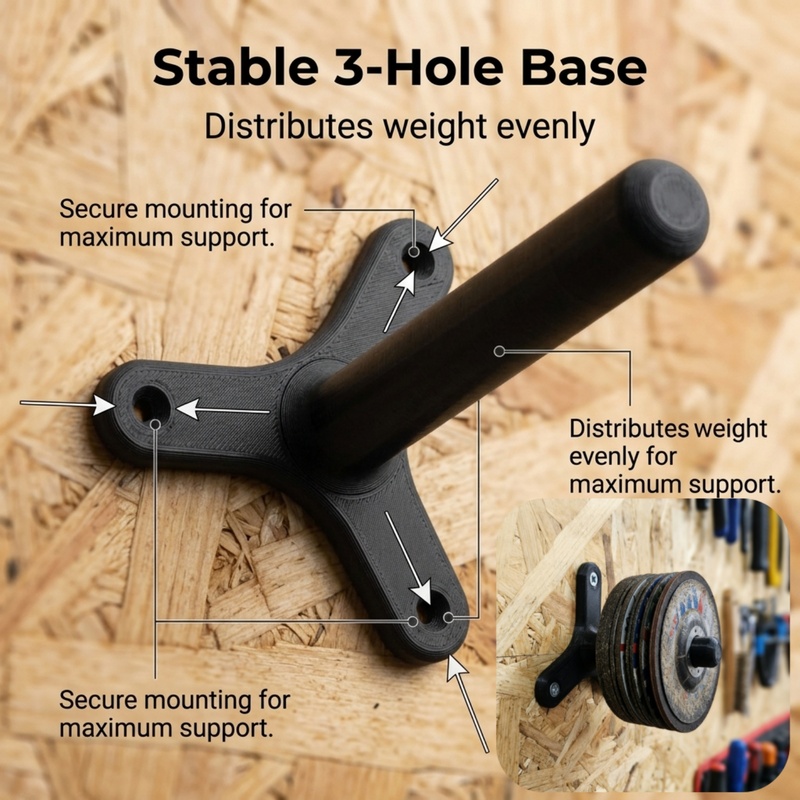 125mm 앵글 그라인더용 1개 벽걸이 그라인더 홀더, - Workshop Tools Storage 리뷰 및 가격