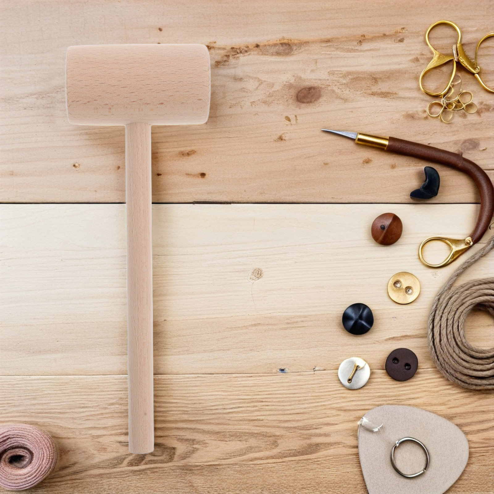 나무 망치 DIY 공예 망치 나무 망치 정밀 목공 조각 - Mallet Wood Carving 리뷰 및 가격