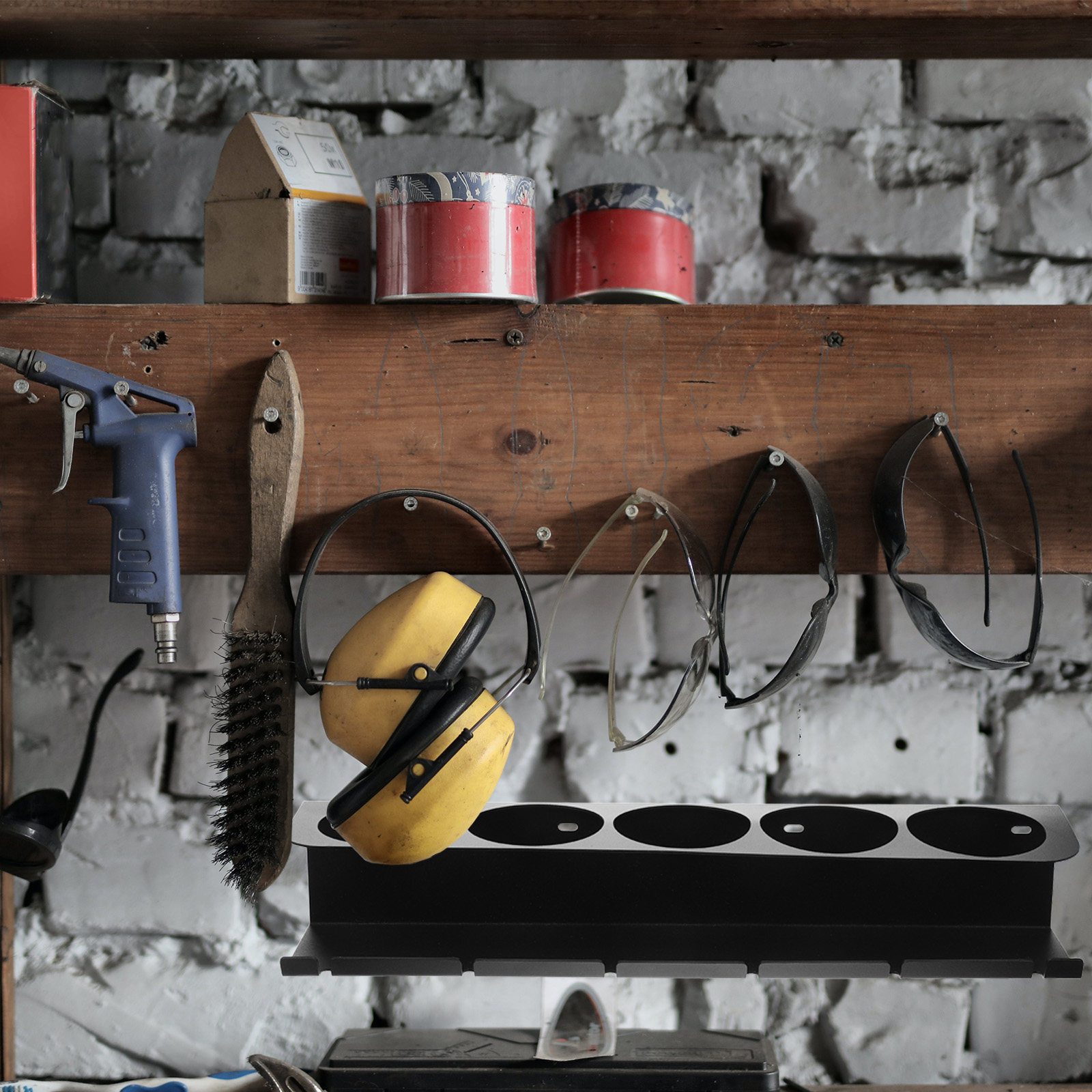 1세트 헤비듀티 금속 전동 공구 벽걸이 정리대, 차고  - Workshop Tools Storage 리뷰 및 가격