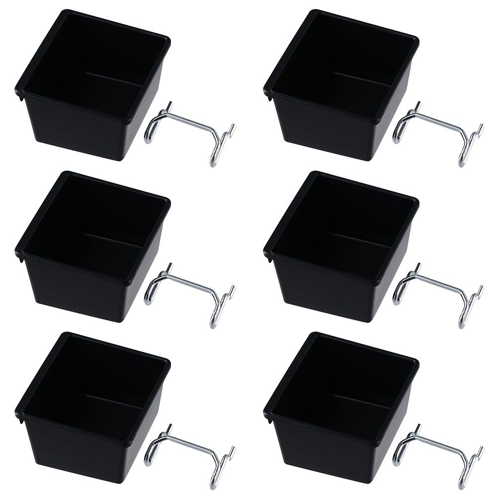 1/6 세트 후크 및 라벨이 있는 페그보드 상자 작업장 - Tools Box For Workshop 리뷰 및 가격