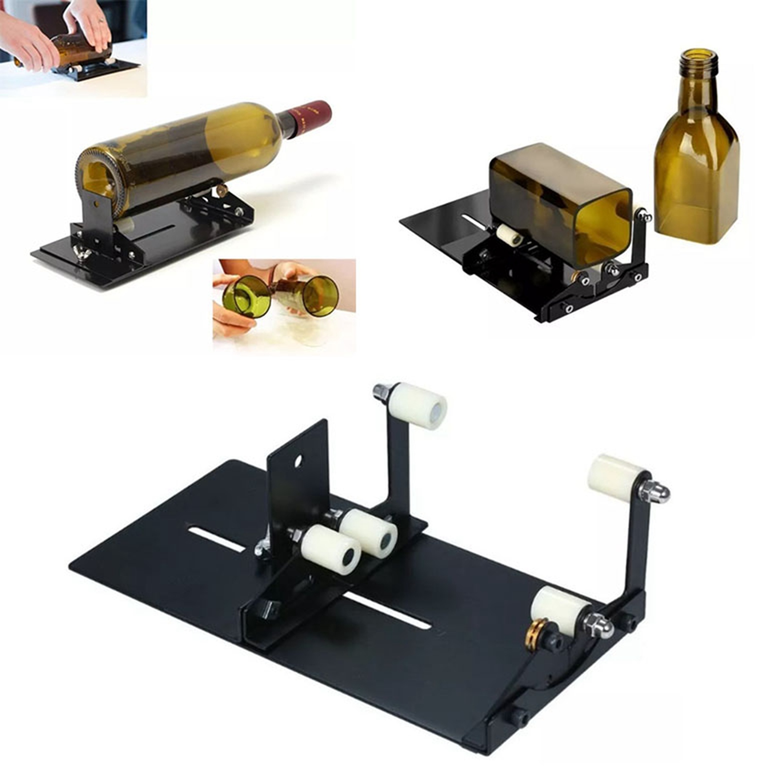 유리병 절단기 기계 빠르고 정확한 DIY 절단 도구 키 - Workshop Tools And Equipment 리뷰 및 가격
