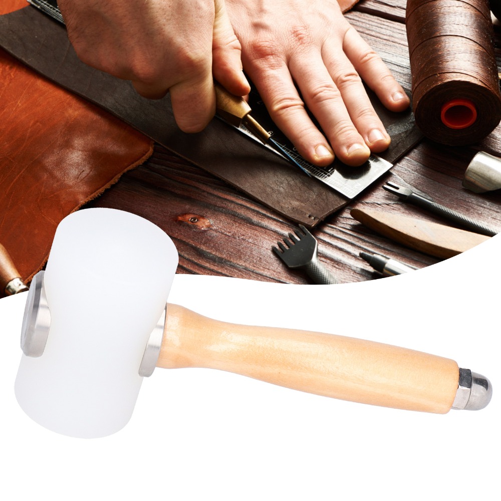 길이 19cm 가죽 조각 망치 다양한 색상의 손잡이 나 - Mallet Wood Carving 리뷰 및 가격