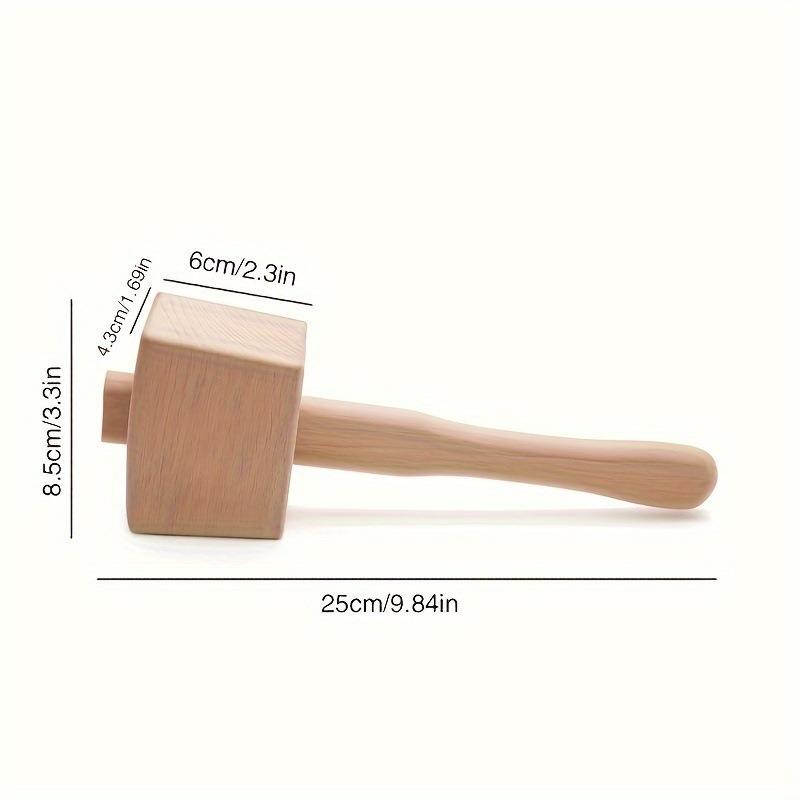 1PC DIY 가죽 비치 원목 목공 망치 목수용 망치  - Mallet Wood Carving 리뷰 및 가격
