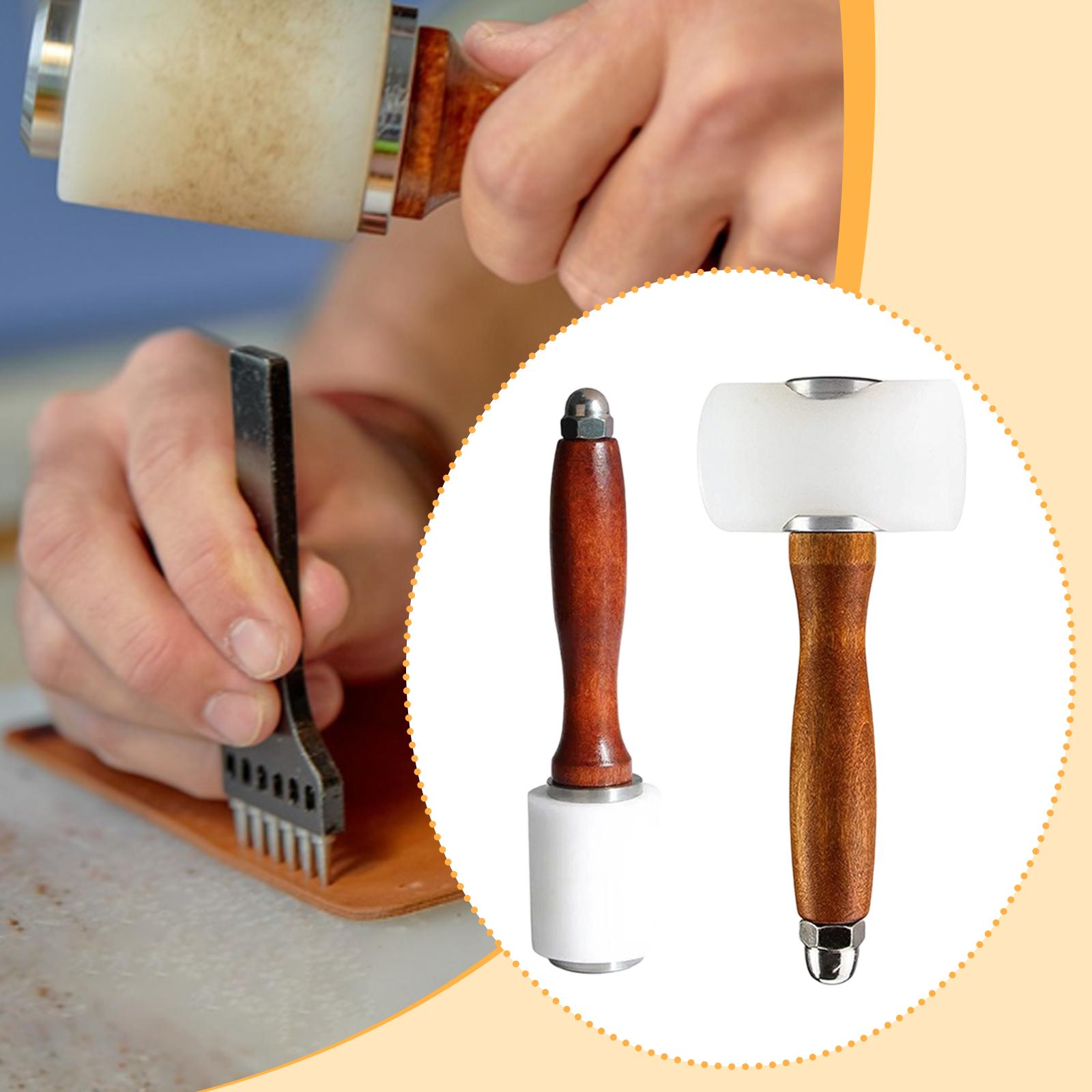 프리미엄 가죽 조각 망치, 내구성, DIY 가죽 도구, - Mallet Wood Carving 리뷰 및 가격