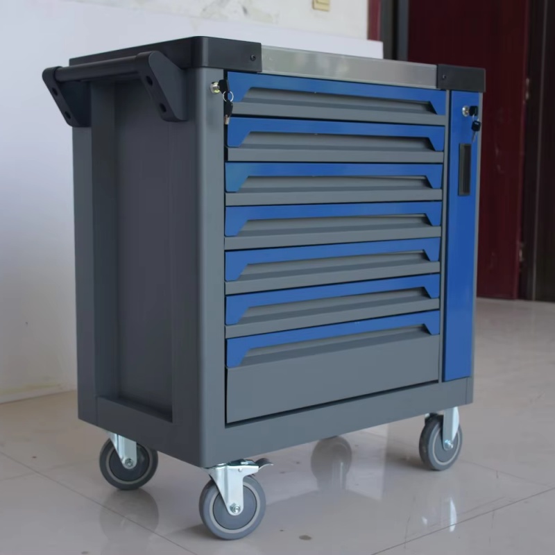 7단 서랍 잠금식 이동식 철제 공구 캐비닛 차고 보관  - Workshop Tools Storage 리뷰 및 가격