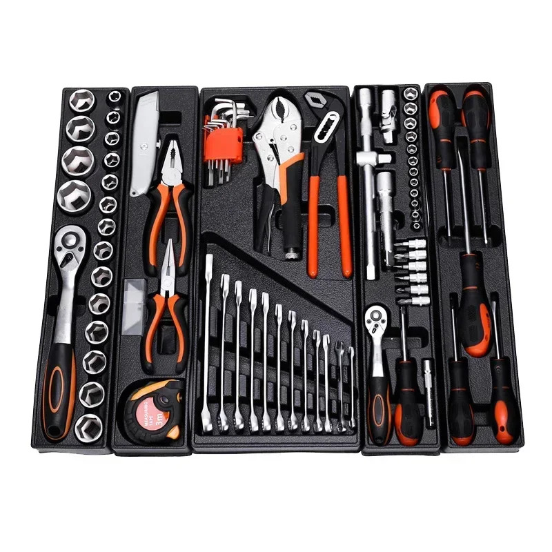 공구 세트 철제 박스 3단 서랍 72T 자동 릴리즈 렌 - Workshop Tools Price 리뷰 및 가격