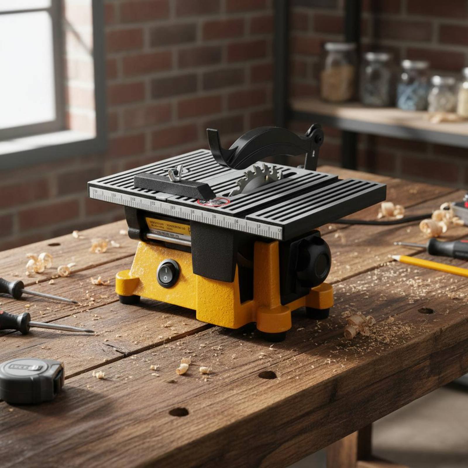 미니 테이블쏘 휴대용 미니어처 벤치쏘 절단기 저소음 전 - Workshop Tools Table 리뷰 및 가격