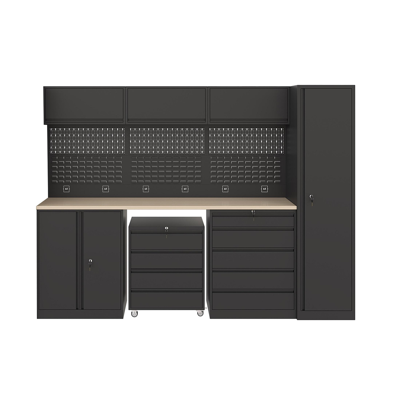 모듈식 공구 보관 산업용 캐비닛 시스템, 작업대 및 공 - Workshop Tools Storage 리뷰 및 가격